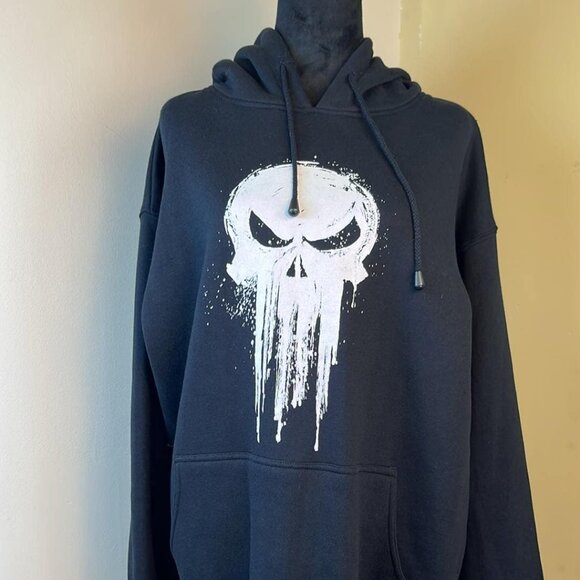 The Punisher Marvel Men's XL Hoodie Comcon Comics Cosplay - Picture 1 of 9